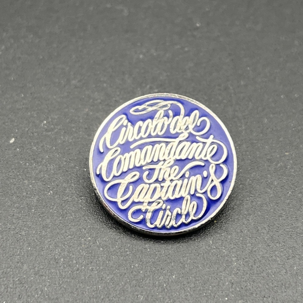 Vintage Princess Cruises The Captain's Circle Lapel Hat‎ Pin